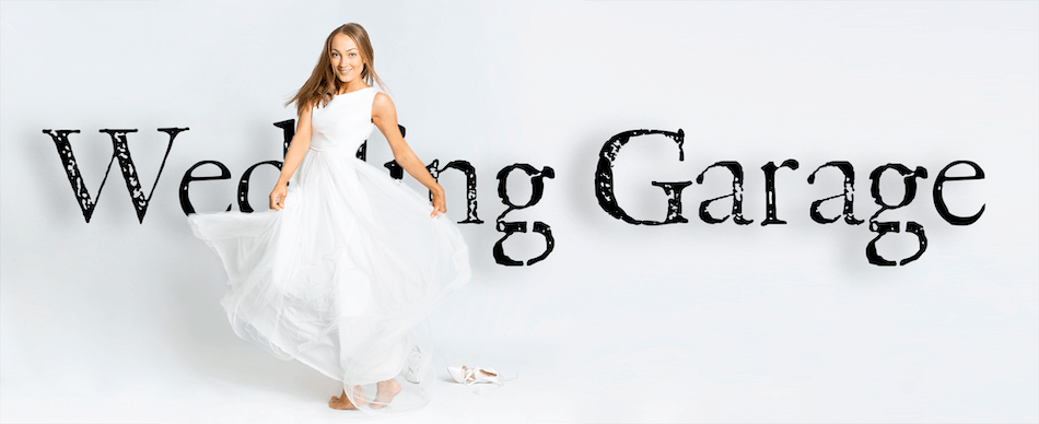 Wedding Garage Jyväskylä Puistokatu 2, Kolmikulma, Wedding Garage Plus. Käytetyt, käyttämättä jääneet ja outlet-hääpuvut ja asusteet.